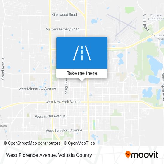 Mapa de West Florence Avenue