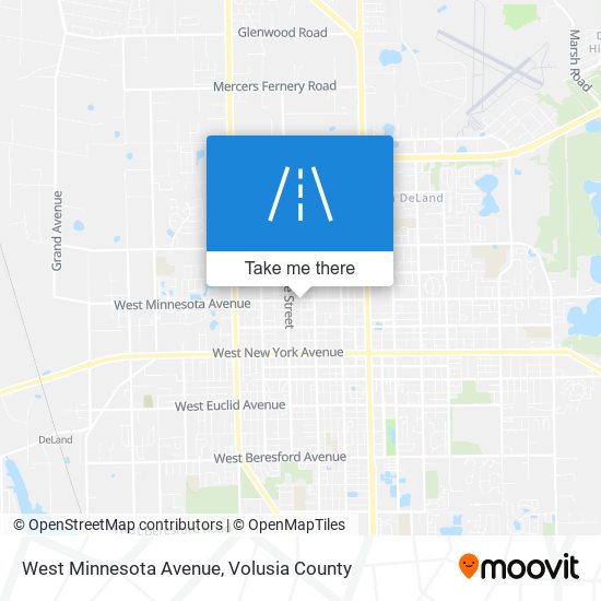 Mapa de West Minnesota Avenue