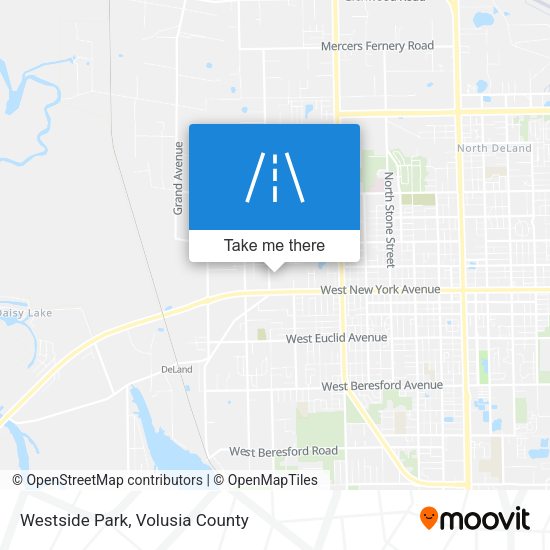 Mapa de Westside Park