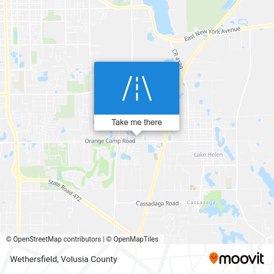 Mapa de Wethersfield