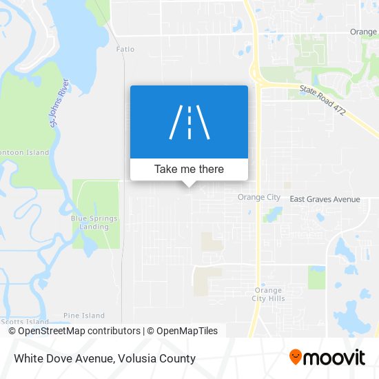 White Dove Avenue map