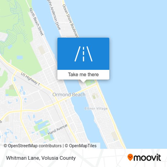 Mapa de Whitman Lane