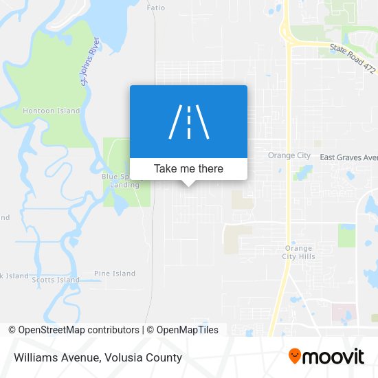 Williams Avenue map