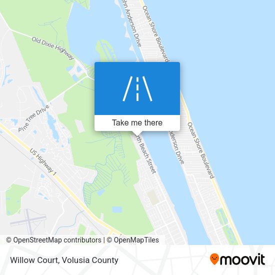 Willow Court map