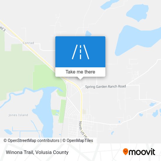 Mapa de Winona Trail