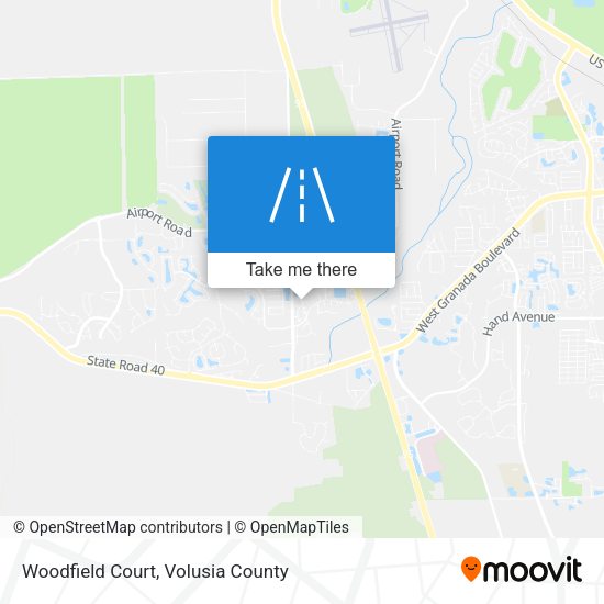 Mapa de Woodfield Court