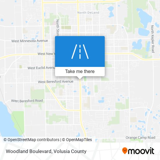 Mapa de Woodland Boulevard