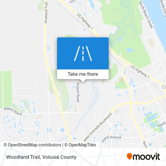 Woodland Trail map
