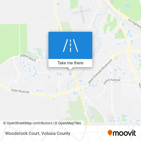 Mapa de Woodstock Court