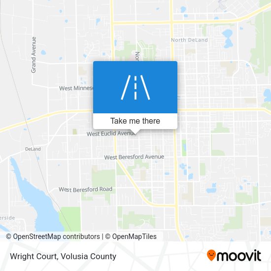 Wright Court map