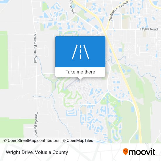 Mapa de Wright Drive