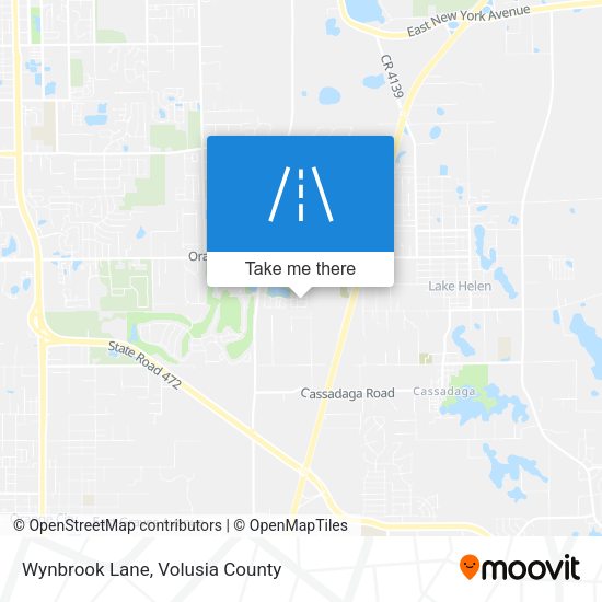 Wynbrook Lane map