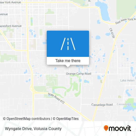 Wyngate Drive map