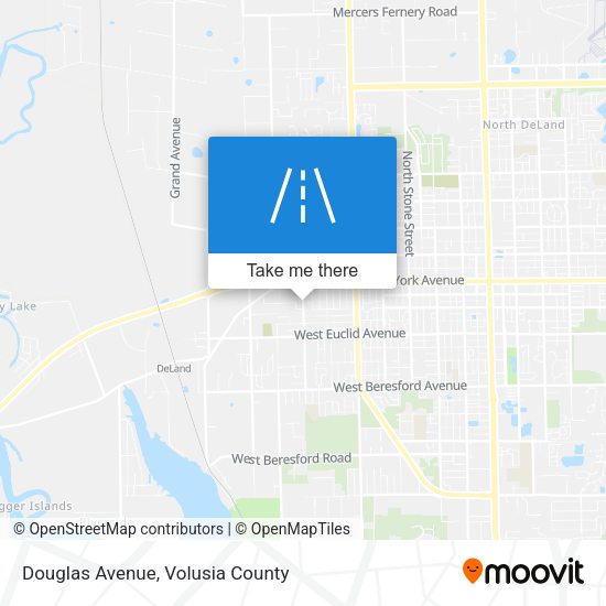 Douglas Avenue map