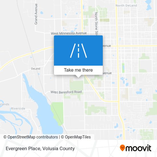 Evergreen Place map