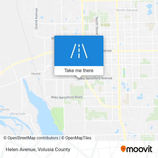 Helen Avenue map