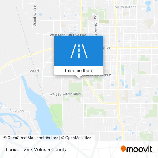 Louise Lane map