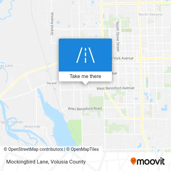 Mockingbird Lane map