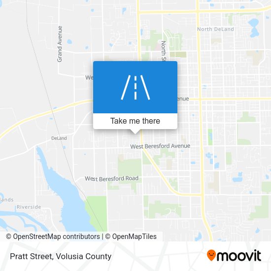 Mapa de Pratt Street