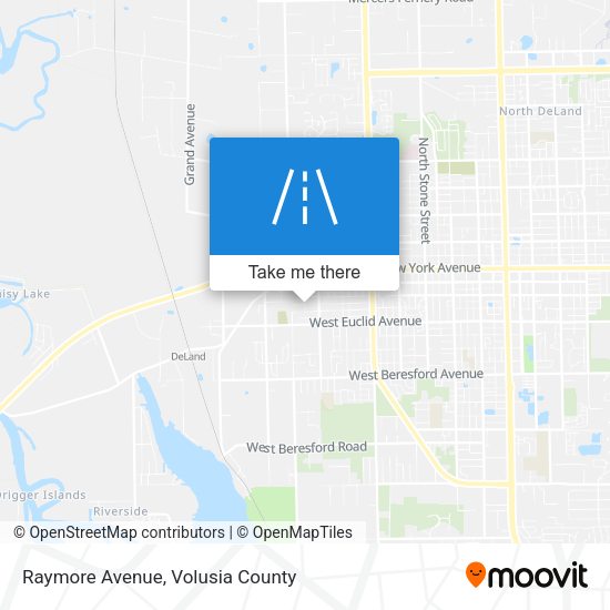 Raymore Avenue map