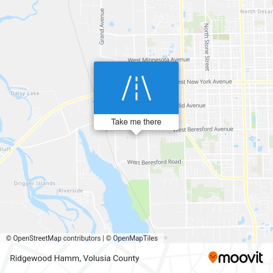 Ridgewood Hamm map