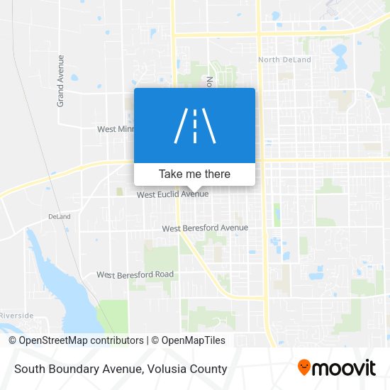 Mapa de South Boundary Avenue