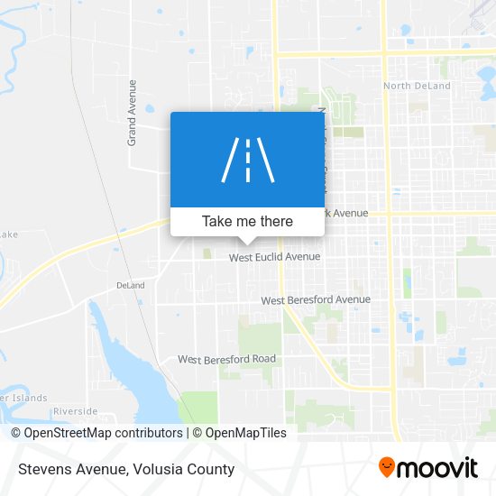 Stevens Avenue map