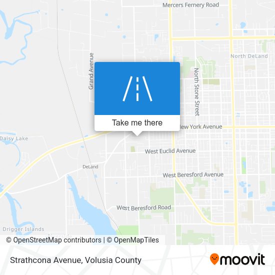 Mapa de Strathcona Avenue