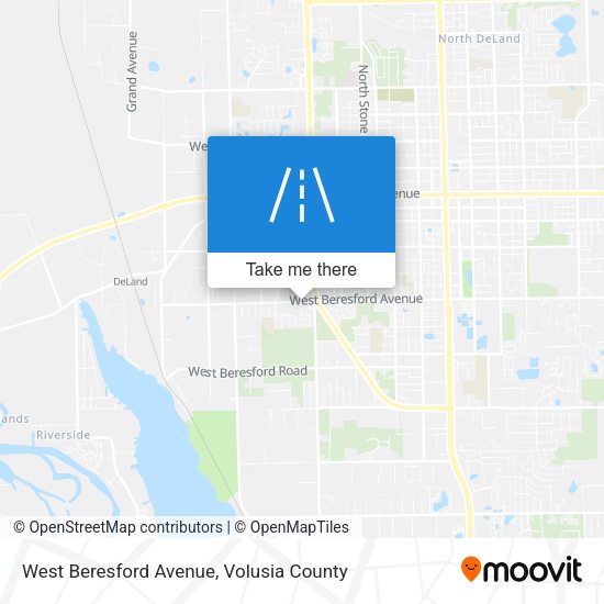 West Beresford Avenue map