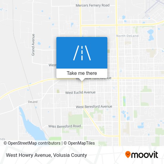 West Howry Avenue map