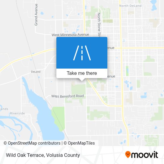 Wild Oak Terrace map