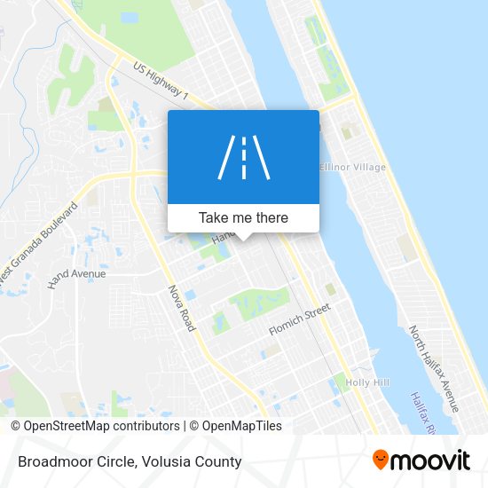 Broadmoor Circle map