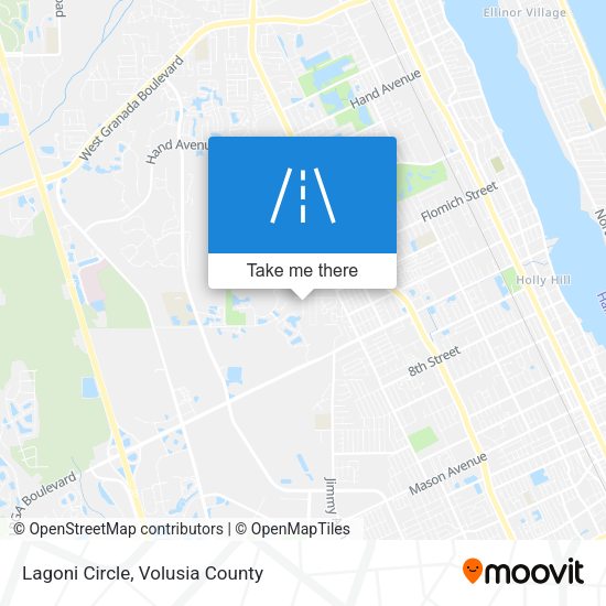 Mapa de Lagoni Circle