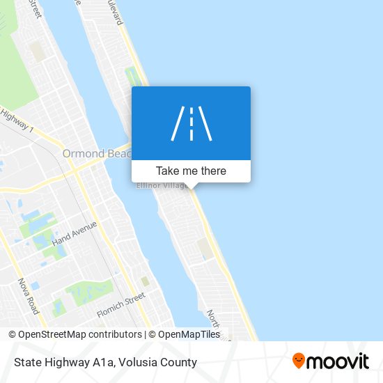 Mapa de State Highway A1a