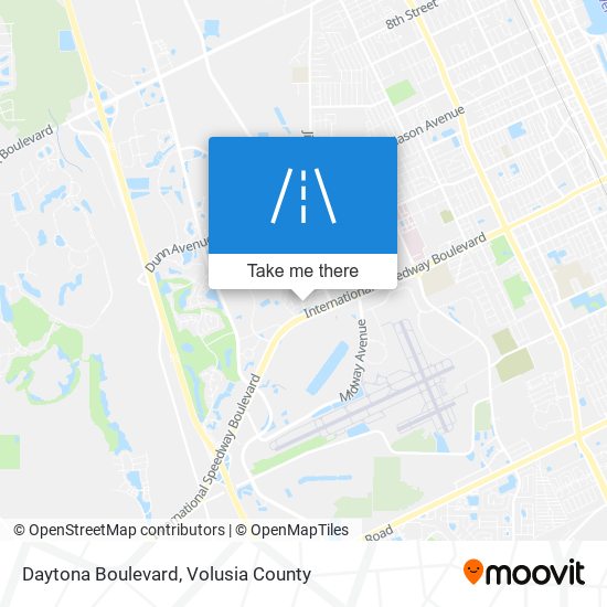 Mapa de Daytona Boulevard