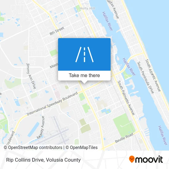 Rip Collins Drive map