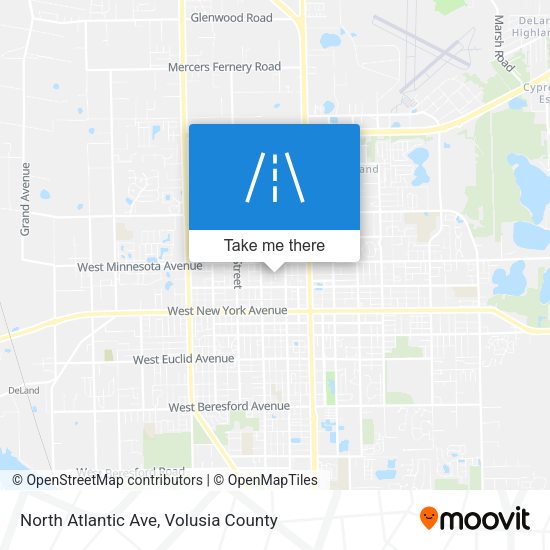 Mapa de North Atlantic Ave