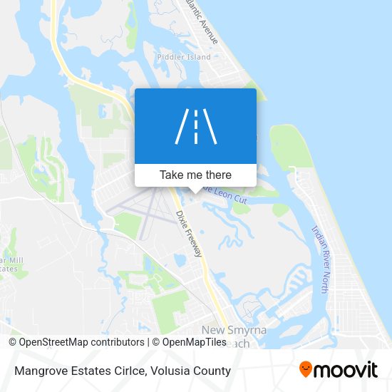 Mapa de Mangrove Estates Cirlce