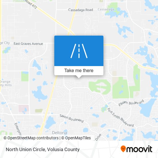 Mapa de North Union Circle