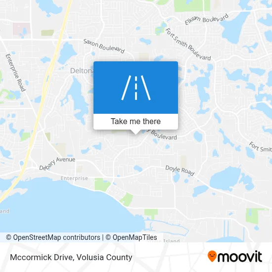 Mccormick Drive map