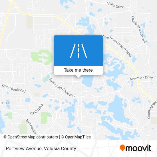 Portview Avenue map