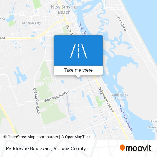 Parktowne Boulevard map