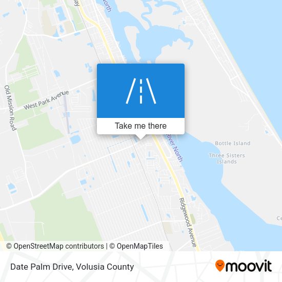 Date Palm Drive map