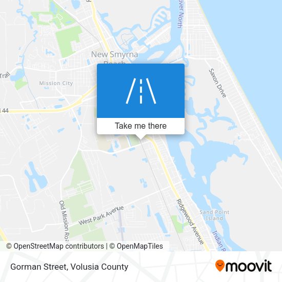 Mapa de Gorman Street