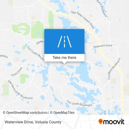 Waterview Drive map