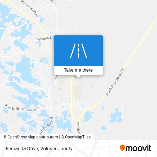 Fernanda Drive map