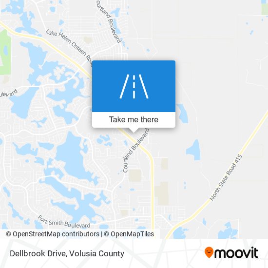 Dellbrook Drive map