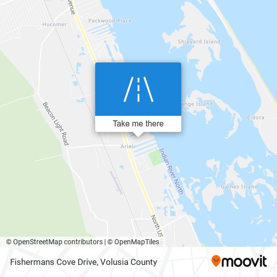 Mapa de Fishermans Cove Drive