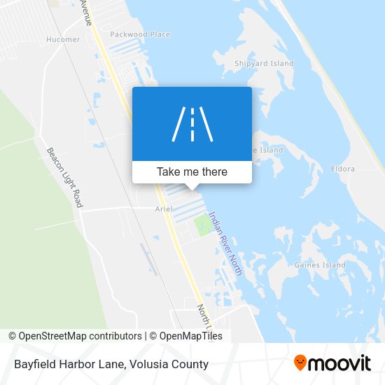 Mapa de Bayfield Harbor Lane