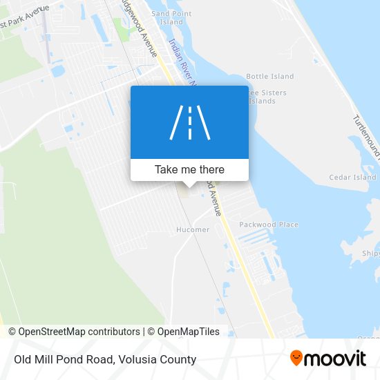 Old Mill Pond Road map